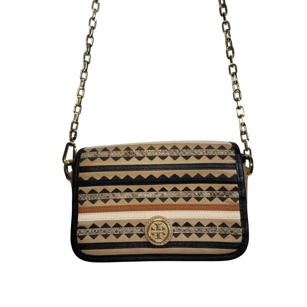 Tory Burch Robinson Zig-Zag Mini Bag